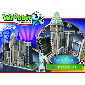 Wrebbit (W3D-2013) - "New York: Financial Downdown" - 925 pièces