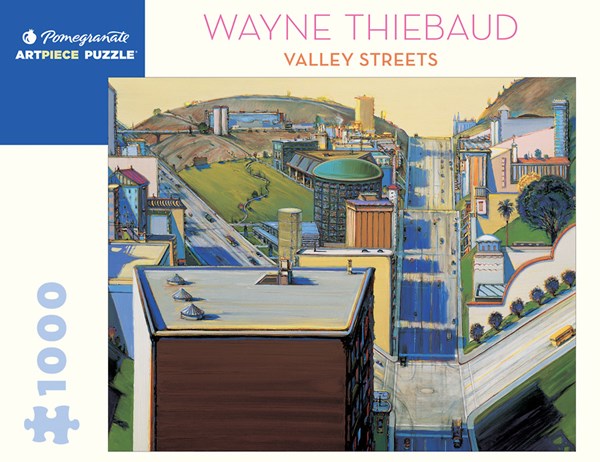 Pomegranate (aa1080) - Wayne Thiebaud: "Valley Streets" - 1000 pièces