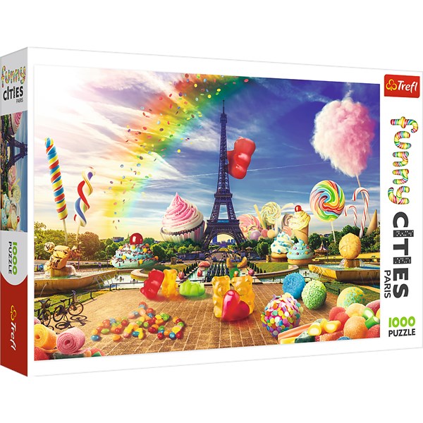 Trefl (10597) - "Sweet Paris" - 1000 pièces