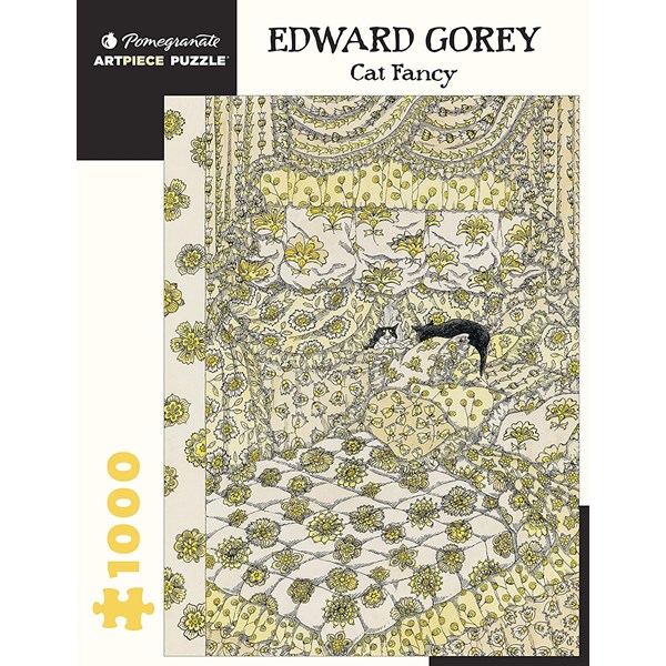 Pomegranate (aa1068) - Edward Gorey: "Cat Fancy" - 1000 pièces