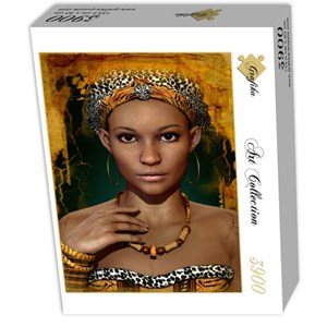 Grafika (01302) - "Femme Africaine" - 3900 pièces