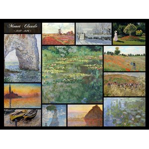 Puzzle 2000 pièces - Le Jardin de Monet