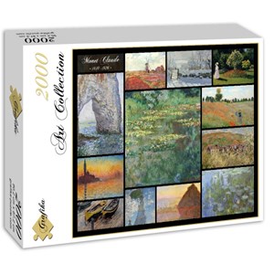 Grafika (00874) - Claude Monet: "Claude Monet, Collage" - 2000 pièces