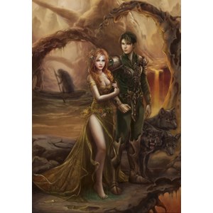 Grafika (00981) - Cris Ortega: "Deep in the Underworld" - 1000 pièces