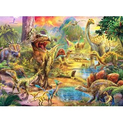 Anatolian (3603) - Jan Patrik Krasny: "Landscape of Dinosaurs" - 500 pièces