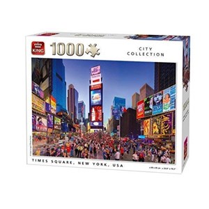 King International (05707) - "Times Square, New York" - 1000 pièces