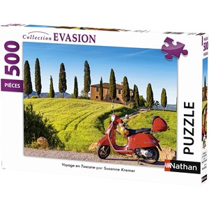 Nathan (87220) - "Voyage en Toscane" - 500 pièces