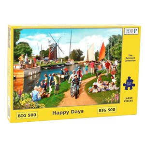 The House of Puzzles (4524) - "Happy Days" - 500 pièces
