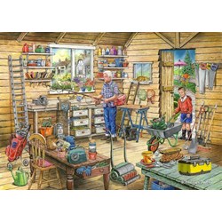 The House of Puzzles (4500) - "Find the Differences No.14, Fred's Shed" - 1000 pièces