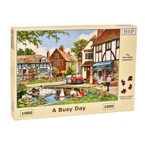 The House of Puzzles (4609) - "A Busy Day" - 1000 pièces
