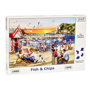 The House of Puzzles (4654) - "Fish & Chips" - 1000 pièces