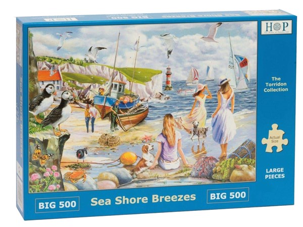 The House of Puzzles (4937) - "Sea Shore Breezes" - 500 pièces