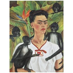 Piatnik (5509) - "Frida Kahlo, Autoportrait" - 1000 pièces