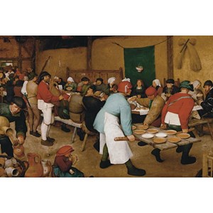Piatnik (5483) - Pieter Brueghel the Elder: "Repas de Noces" - 1000 pièces