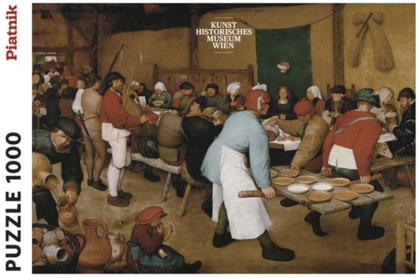 Piatnik (5483) - Pieter Brueghel the Elder: "Repas de Noces" - 1000 pièces