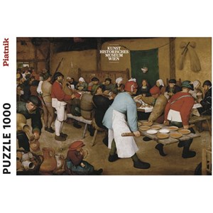 Piatnik (5483) - Pieter Brueghel the Elder: "Repas de Noces" - 1000 pièces