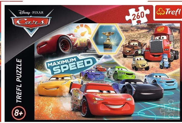 Trefl (13239) - "Cars" - 260 pièces