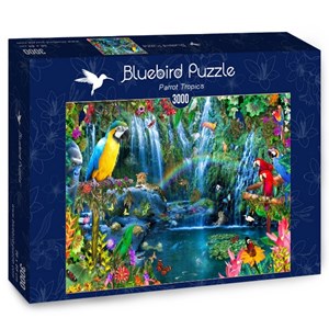 Puzzle Fleurs et Papillons de Printemps Grafika-03001-P 3000 pièces Puzzles  - Forêts, Fleurs et Jardins