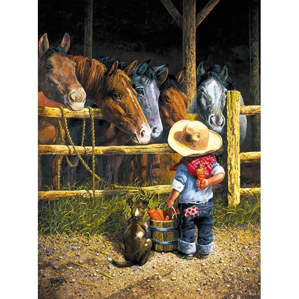 SunsOut (36034) - Don Crook: "Friendly Persuasion" - 500 pièces