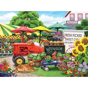 SunsOut (63016) - Nancy Wernersbach: "Farm Stand Bounty" - 300 pièces