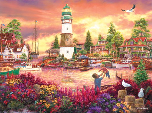 SunsOut (33749) - Chuck Pinson: "Love Lifted Me up" - 1000 pièces