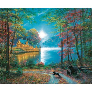 SunsOut (52805) - Mark Keathley: "Lakeside Dreams" - 1000 pièces
