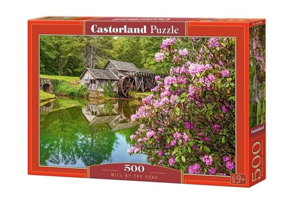 Castorland (B-53490) - "Mill by the Pond" - 500 pièces