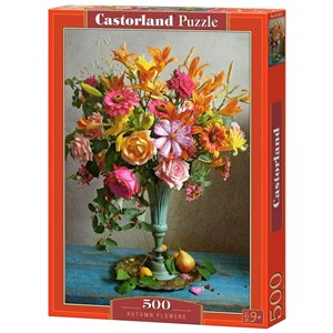 Castorland (B-53537) - "Autumn Flowers" - 500 pièces