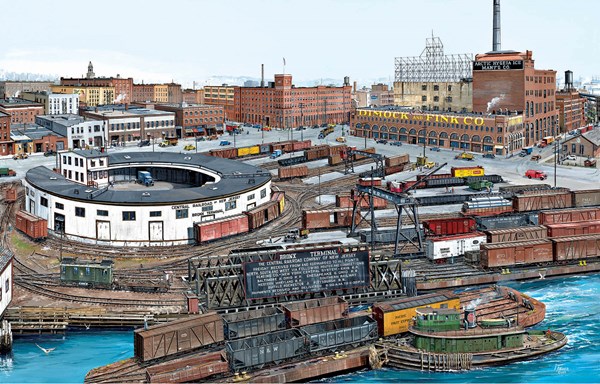 SunsOut (49446) - Larry Fisher: "CNJX Bronx Connection" - 1000 pièces