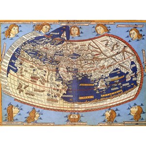 Grafika (00919) - Claudius Ptolemy: "Carte du Monde, 1482" - 2000 pièces