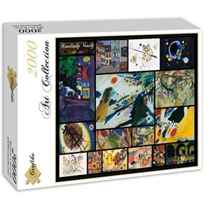 Grafika (00843) - Vassily Kandinsky: "Vassily Kandinsky, Collage" - 2000 pièces