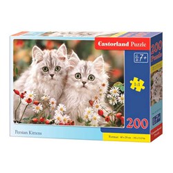 Castorland (B-222131) - "Persian Kittens" - 200 pièces
