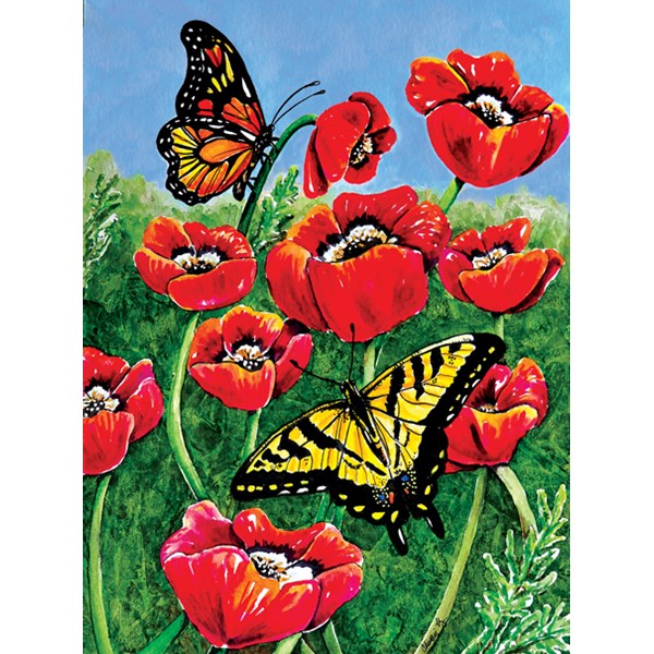 SunsOut (71455) - Charlsie Kelly: "Monarch and Swallowtails" - 1000 pièces