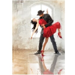 Art Puzzle (4381) - "La Danse de la Passion" - 1000 pièces
