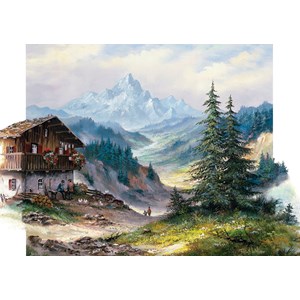 Art Puzzle (5187) - "Green Valley" - 1000 pièces