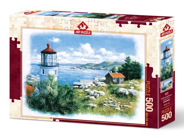Art Puzzle (5076) - "Lantern on the Shore" - 500 pièces