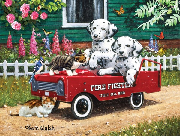 SunsOut (13321) - Kevin Walsh: "Fireman Friends" - 300 pièces