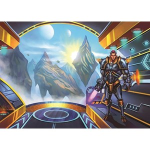 Art Puzzle (4532) - "Warriors" - 200 pièces