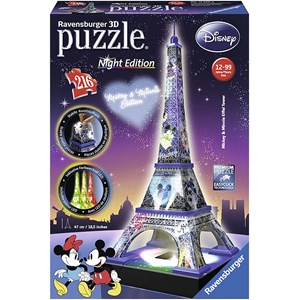 Ravensburger (12520) - "Tour Eiffel Disney" - 216 pièces