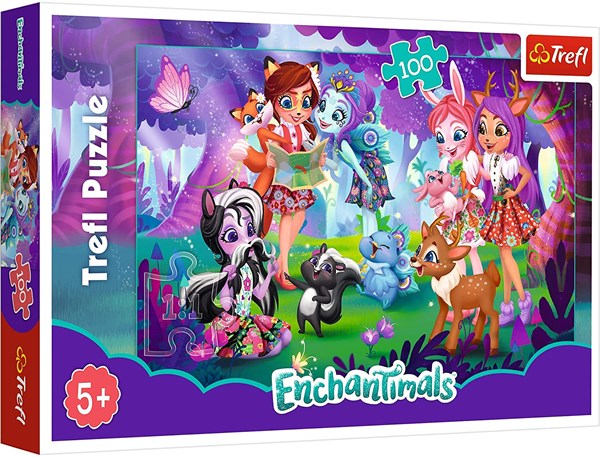 Trefl (16348) - "Enchantimals" - 100 pièces