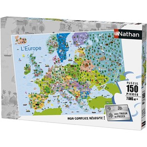 Nathan (86835) - "Europe" - 150 pièces