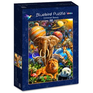 Bluebird Puzzle (70392) - Adrian Chesterman: "Universal Beauty" - 150 pièces