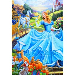 Bluebird Puzzle (70389) - Jenny Newland: "Cinderella" - 260 pièces