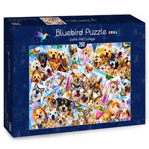 Bluebird Puzzle (70371) - "Selfie Pet Collage" - 260 pièces