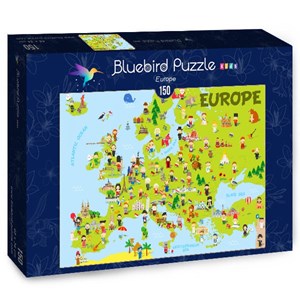 Bluebird Puzzle (70380) - "Europe" - 150 pièces