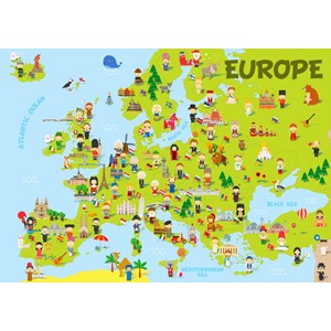 Bluebird Puzzle (70380) - "Europe" - 150 pièces