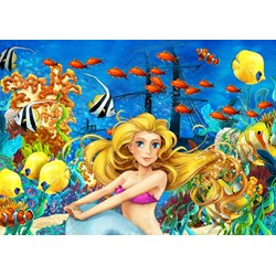Bluebird Puzzle (70347) - Maciej Es: "Mermaid" - 150 pièces