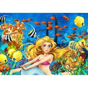 Bluebird Puzzle (70347) - Maciej Es: "Mermaid" - 150 pièces