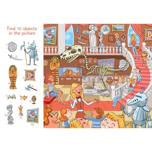 Bluebird Puzzle (70352) - Lyudmyla Kharlamova: "Search and Find, Natural History Museum" - 260 pièces