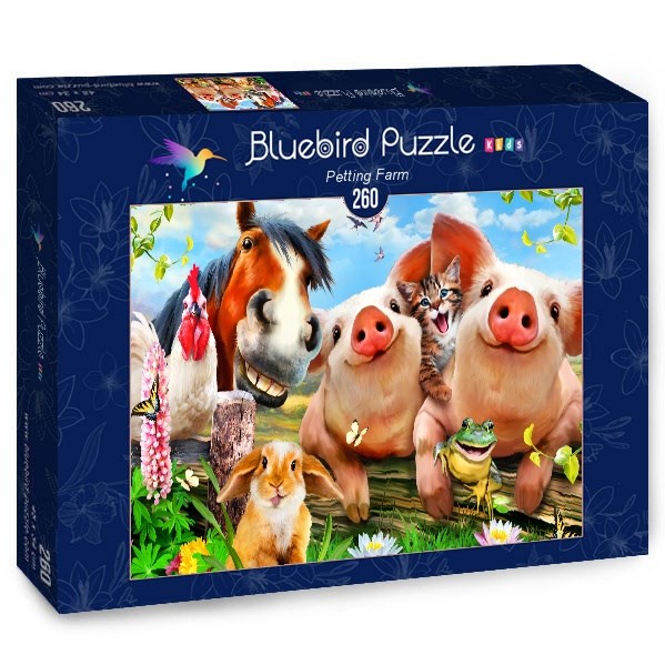 Bluebird Puzzle (70370) - Howard Robinson: "Petting Farm" - 260 pièces